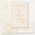Andrea Blush Pink Wedding Invitations Two Layered Leslie Store