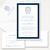 Catherine Navy White Wedding Invitations Three Layered Stationery Store & Wedding Invitations by Leslie Store