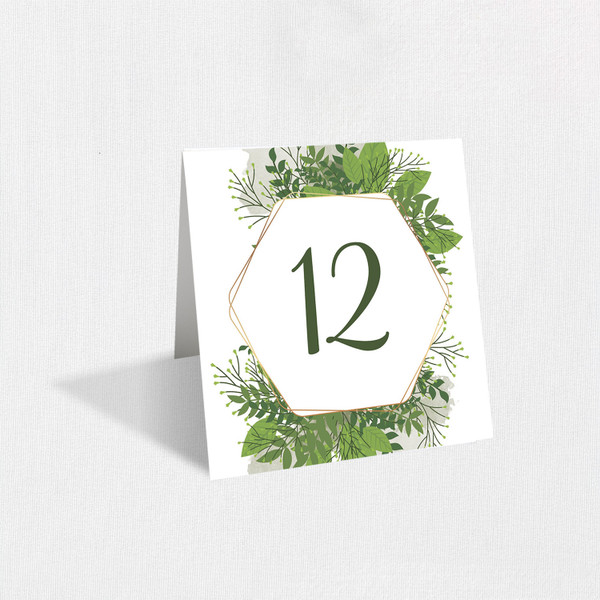 Alice Table Numbers Table Number Stationery Store & Wedding Invitations by Leslie Store