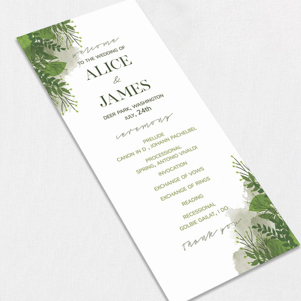 Alice Wedding Menu Wedding Menu  Alice Wedding Menu Wedding Menu