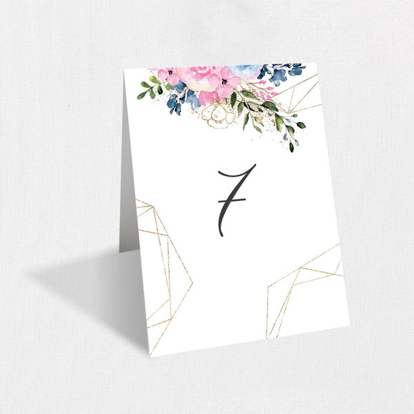 Floral Table Numbers Table Number Stationery Store & Wedding Invitations by Leslie Store Floral Table Numbers Table Number Stationery Store & Wedding Invitations by Leslie Store