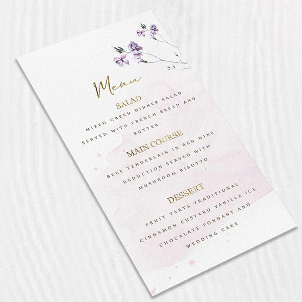 Jane Wedding Menu Wedding Menu Leslie Store Jane Wedding Menu Wedding Menu Leslie Store