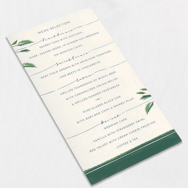 Jessica Wedding Menu Wedding Menu Leslie Store Jessica Wedding Menu Wedding Menu Leslie Store