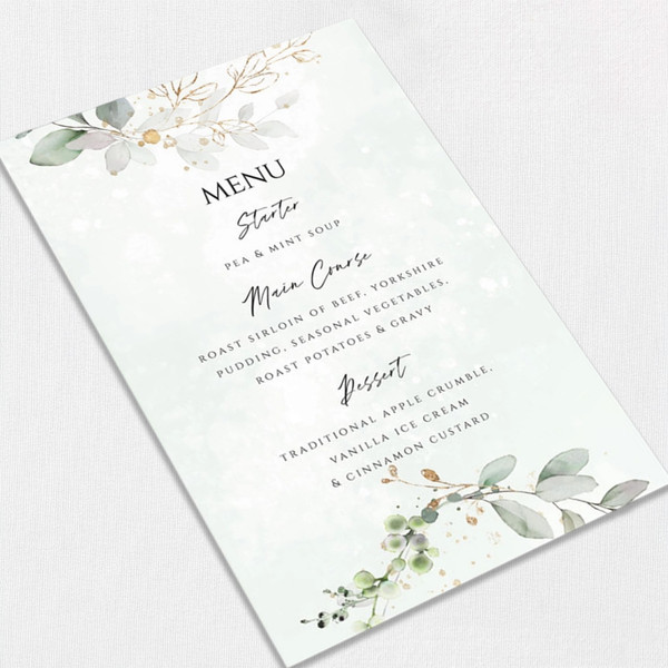 Louise Wedding Menu Louise Wedding Menu