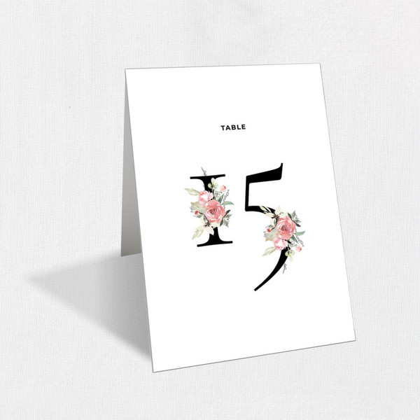 Christina Table Numbers Table Number Leslie Stationery Store