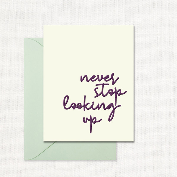 Looking Up Greeting Card wholesale wedding planner affiliate program leslie store Looking Up Greeting Card wholesale wedding planner affiliate program leslie store