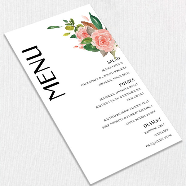 Frida Wedding Menu Frida Wedding Menu