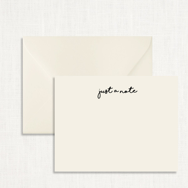 Just a Note, Note Set Stationery Boxed Note Sets Leslie Store Just a Note, Note Set Stationery Boxed Note Sets Leslie Store