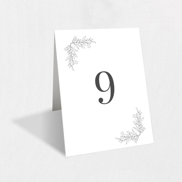 Ellie Table Numbers