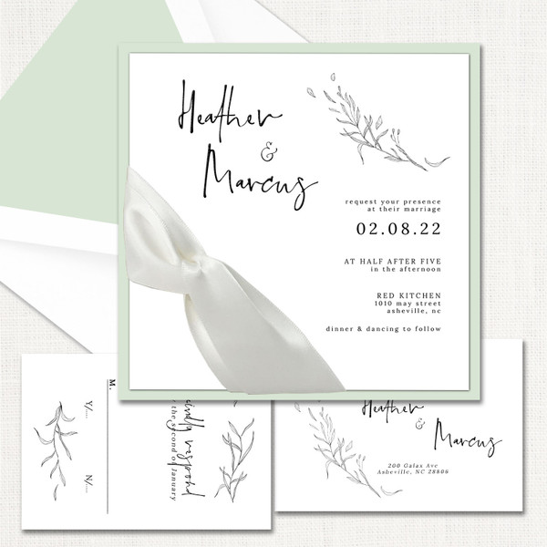 Heather Square Ribbon Wedding Invitations elegant glitter thermography wedding planner Stationery Store & Wedding Invitations by Leslie Store wholesale Heather Square Ribbon Wedding Invitations elegant glitter thermography wedding planner Stationery Store & Wedding Invitations by Leslie Store wholesale