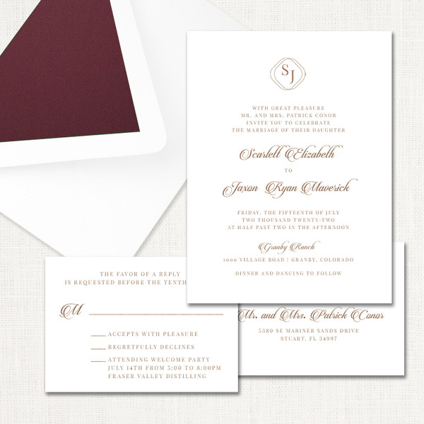 Scarlett Wedding Invitations elegant glitter thermography wedding planner Stationery Store & Wedding Invitations by Leslie Store Scarlett Wedding Invitations elegant glitter thermography wedding planner Stationery Store & Wedding Invitations by Leslie Store