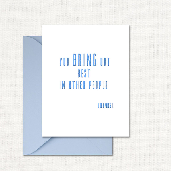 The Best, Blue Greeting Card All Cards Leslie Store The Best, Blue Greeting Card All Cards Leslie Store