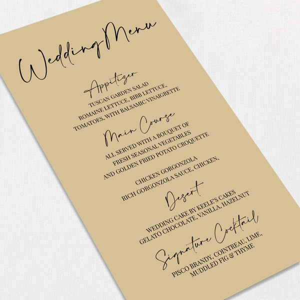 Morgan Wedding Menu Wedding Menu Leslie Store Morgan Wedding Menu Wedding Menu Leslie Store