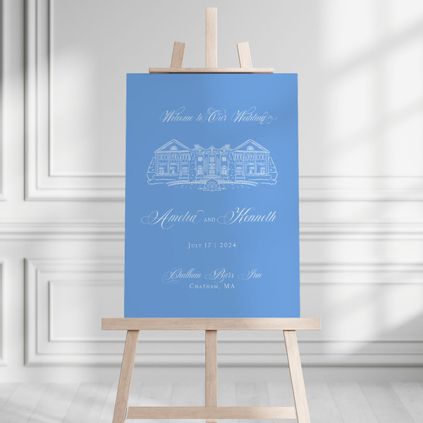 Amelia Welcome Sign Welcome Sign Stationery Store & Wedding Invitations by Leslie Store Amelia Welcome Sign Welcome Sign Stationery Store & Wedding Invitations by Leslie Store