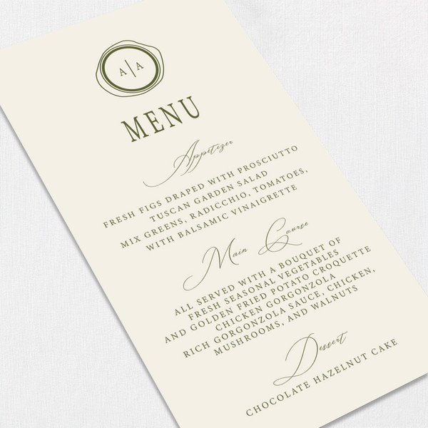 Alexandra Wedding Menu Wedding Menu Leslie Store Alexandra Wedding Menu Wedding Menu Leslie Store