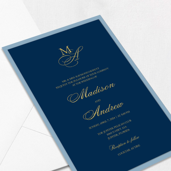 Madison Wedding Invitations Two Layered Leslie Store Madison Wedding Invitations Two Layered Leslie Store