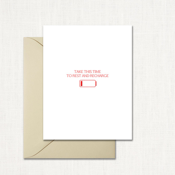Rest And Recharge Greeting Card All Cards Leslie Store Rest And Recharge Greeting Card All Cards Leslie Store