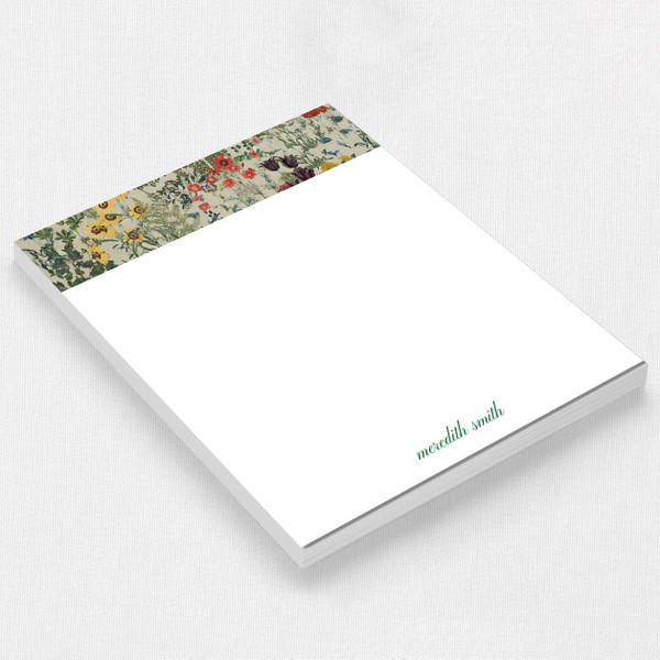 Meredith Notepad Personalized Notepads Leslie Stationery Store Meredith Notepad Personalized Notepads Leslie Stationery Store