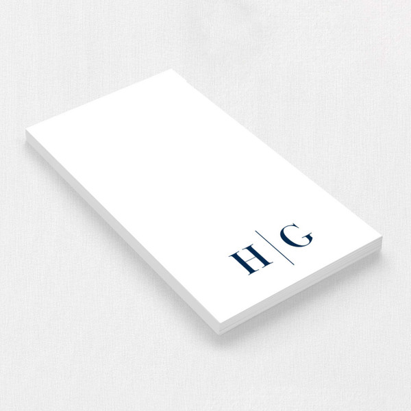 Holliston Notepad Personalized Notepads Leslie Stationery Store