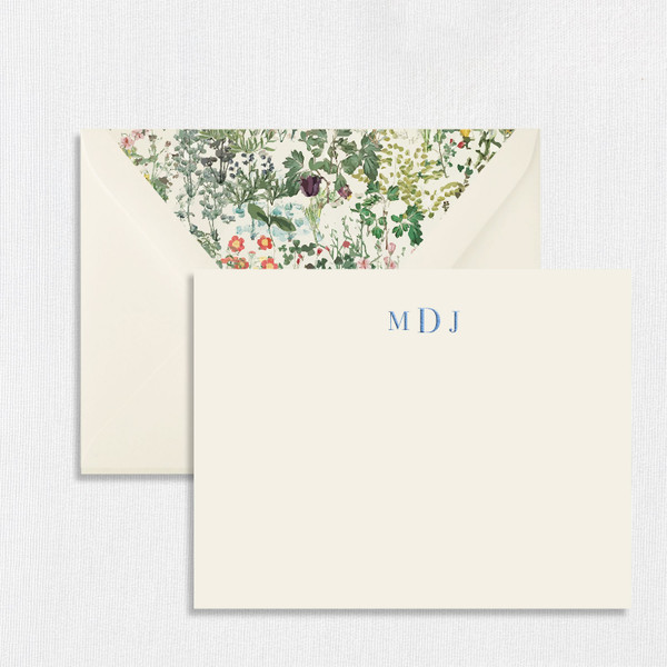 MDJ Personalized Stationery Card