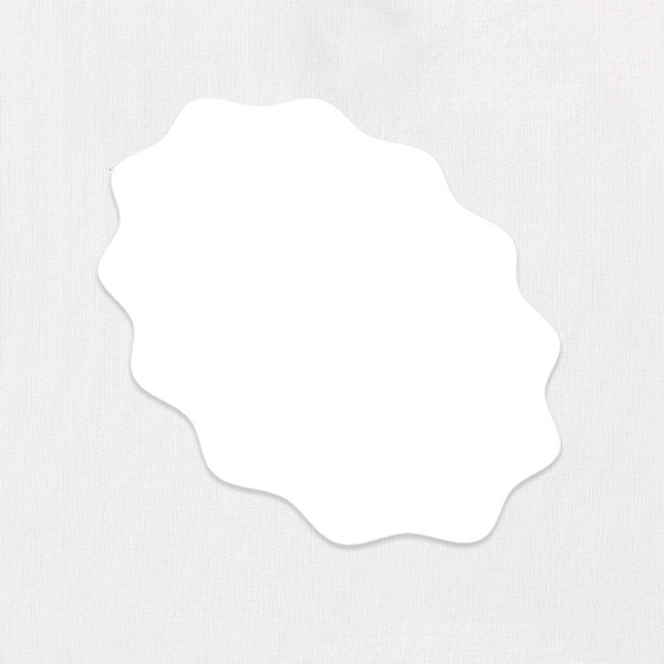 Wavy Oval Cards - We Print Your Design Wavy Oval Cards Leslie Stationery Store