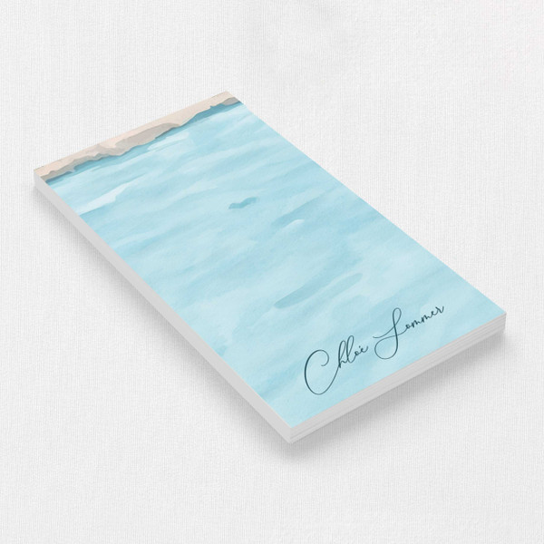 Chloe Notepad Personalized Notepads Leslie Stationery Store