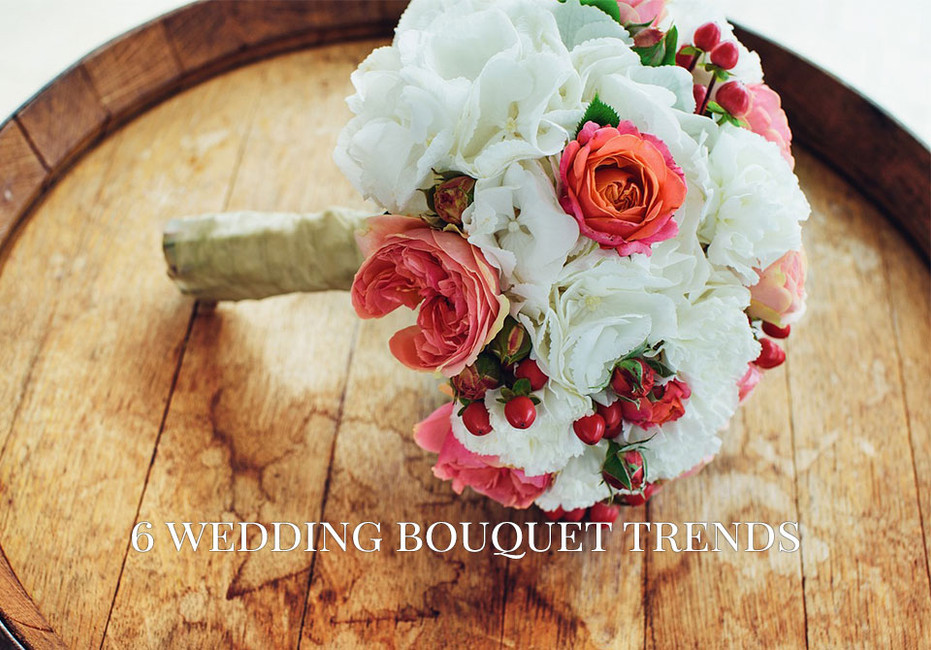 6 Wedding Bouquet Trends