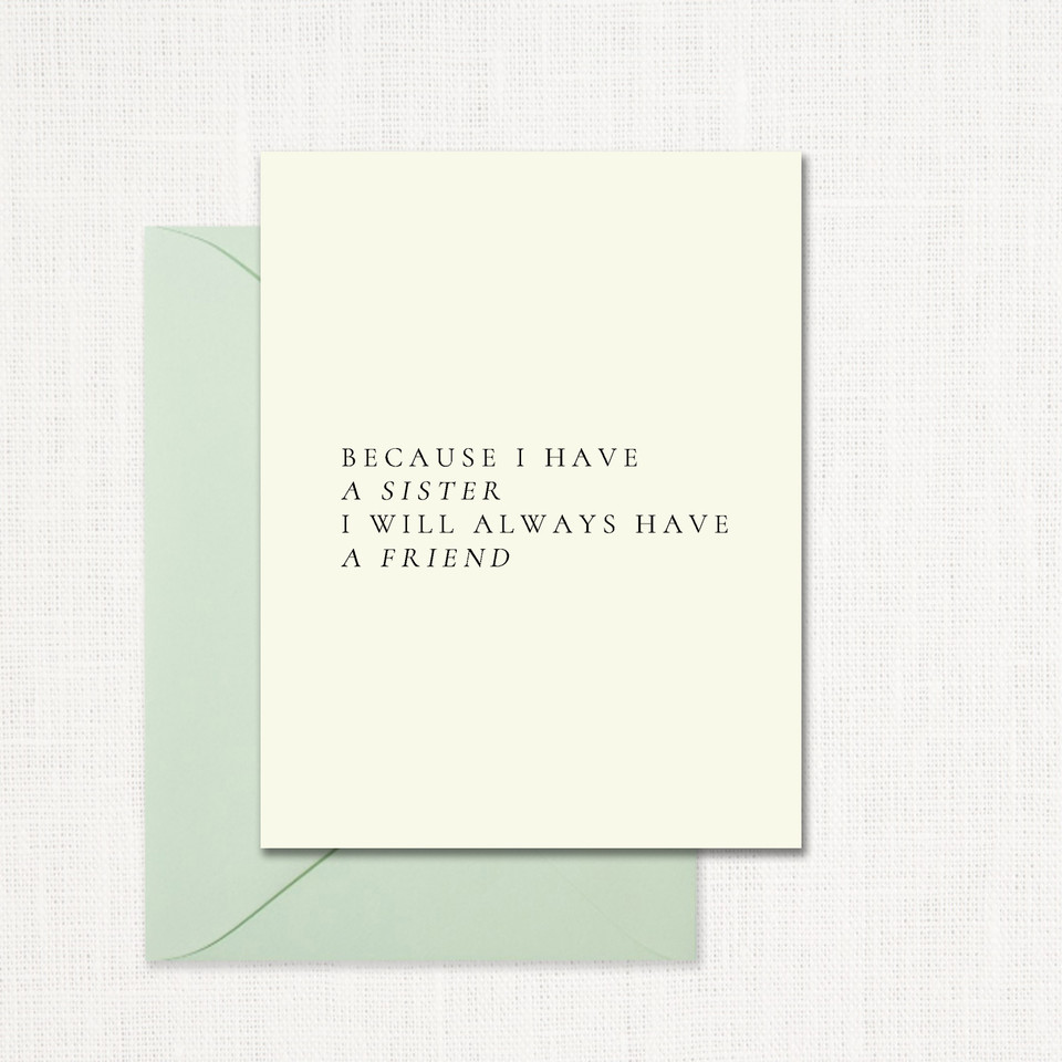 I Have a Friend Greeting Card wholesale wedding planner affiliate program leslie store