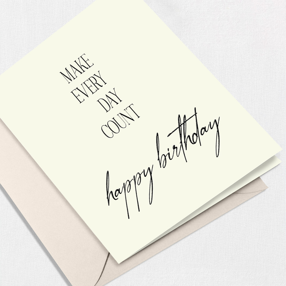 Every Day Birthday Greeting Card All Cards Leslie Store