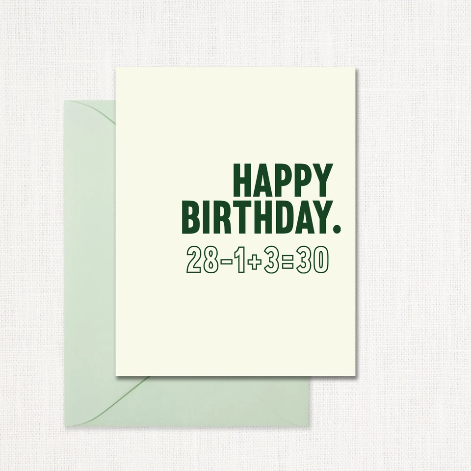 Happy 30 Birthday Greeting Card wholesale wedding planner affiliate program leslie store