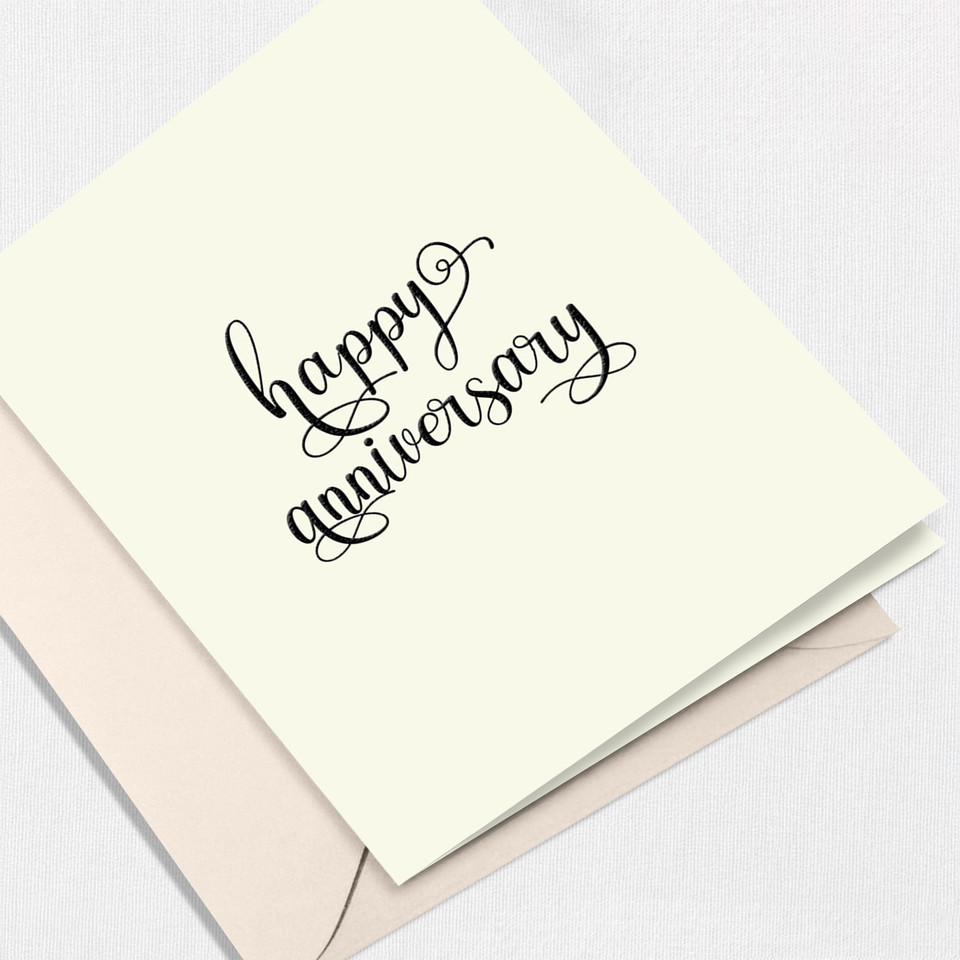 Anniversary Greeting Card All Cards Leslie Store