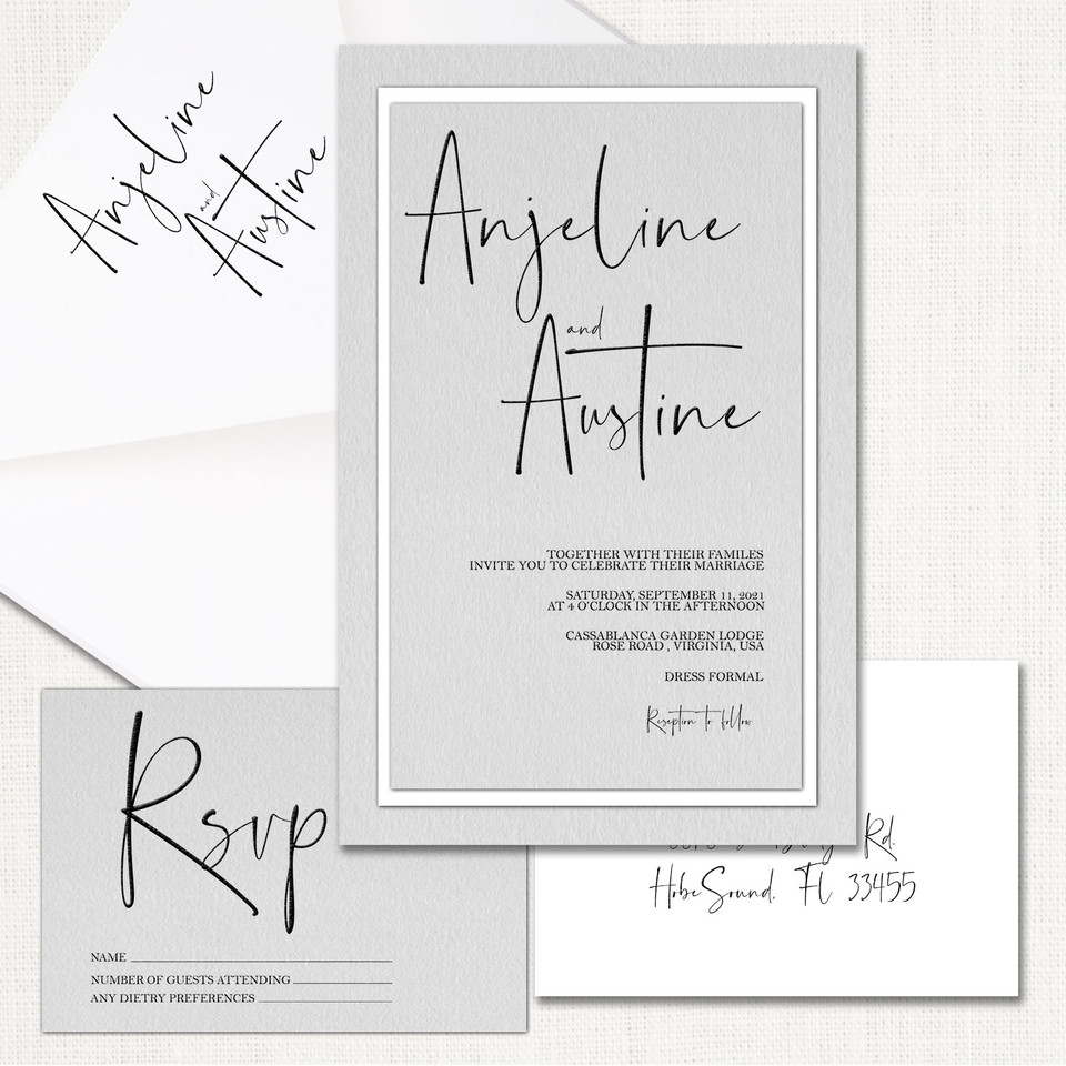 Anjeline Wedding Invitations wholesale wedding planner affiliate program leslie store