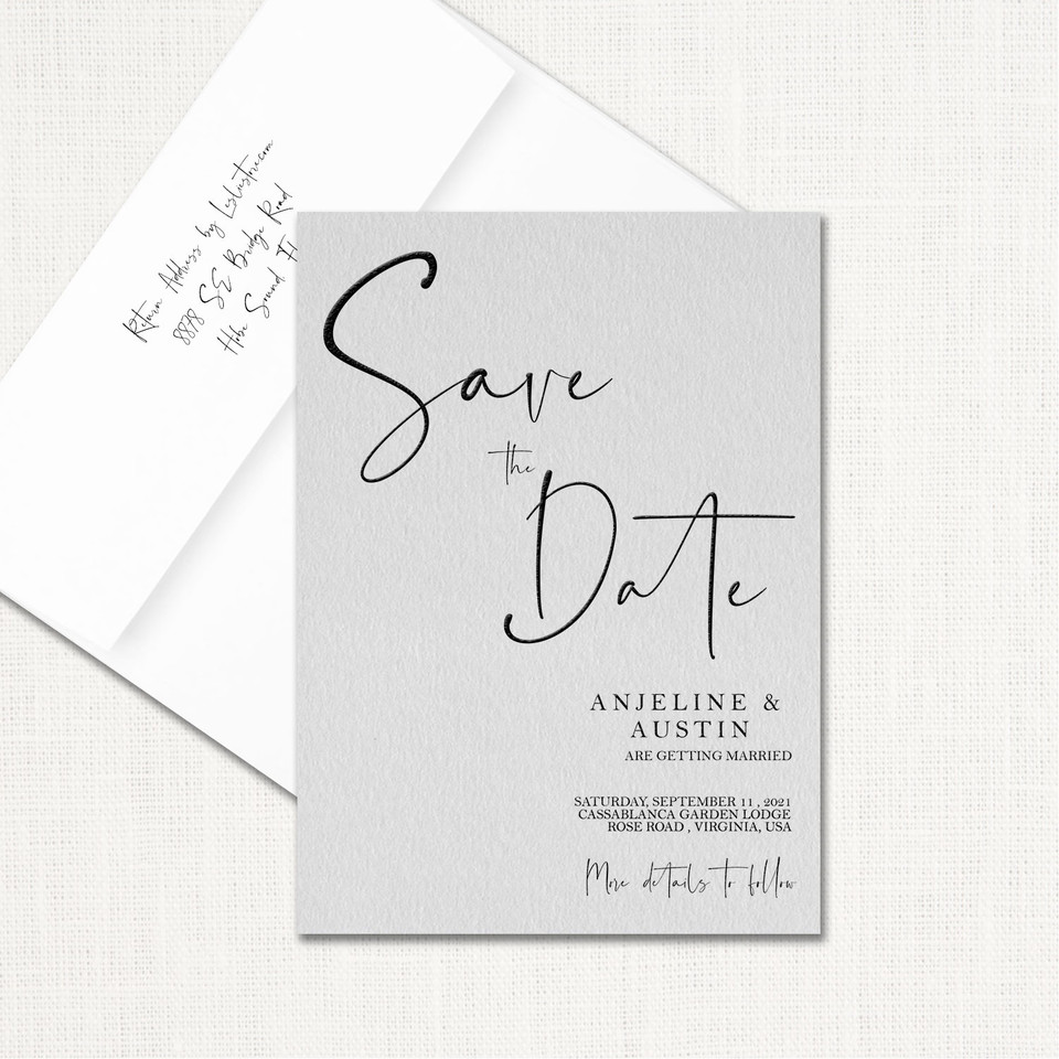 Anjeline Save the Date Cards wholesale wedding planner affiliate program leslie store