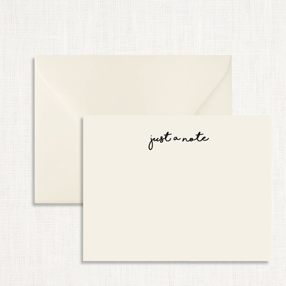 Just a Note, Note Set Stationery Boxed Note Sets Leslie Store