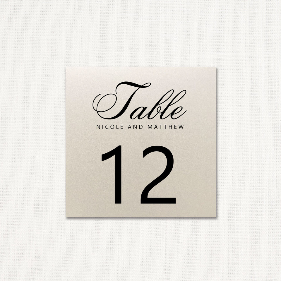 Nicole Table Numbers wholesale wedding planner affiliate program leslie store