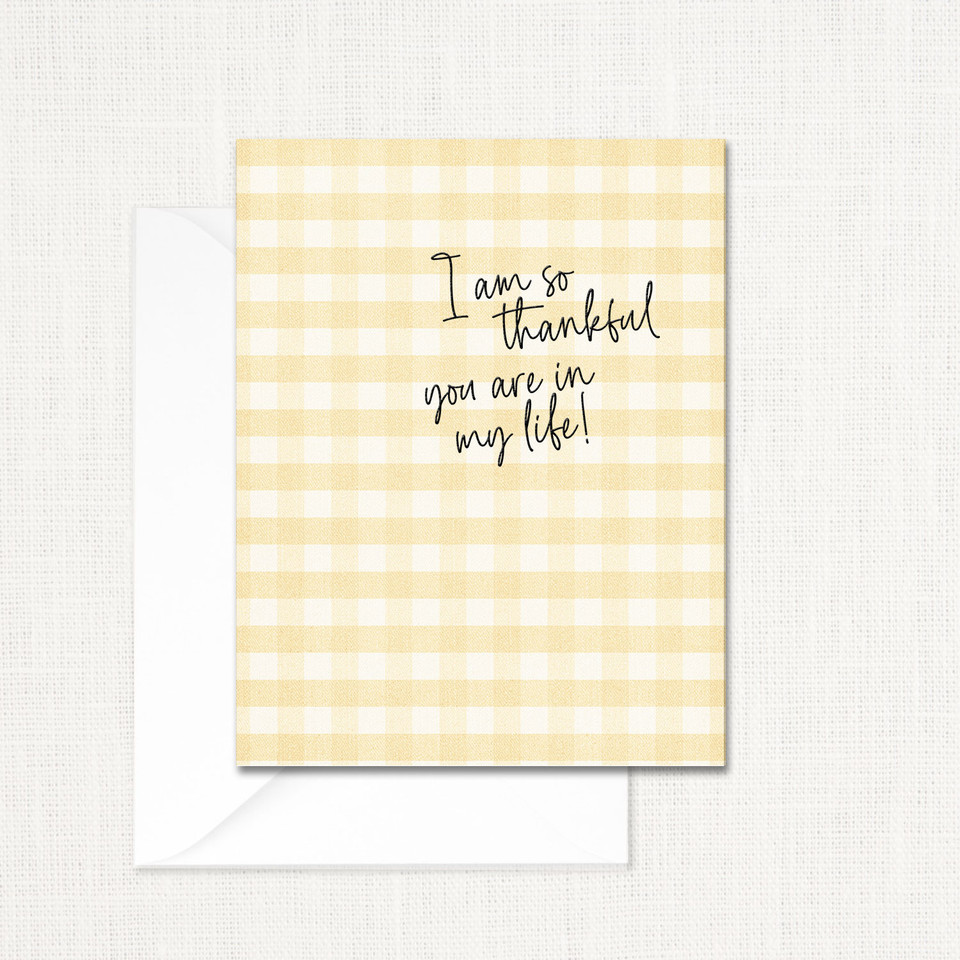 So Thankful Greeting Card All Cards Leslie Store