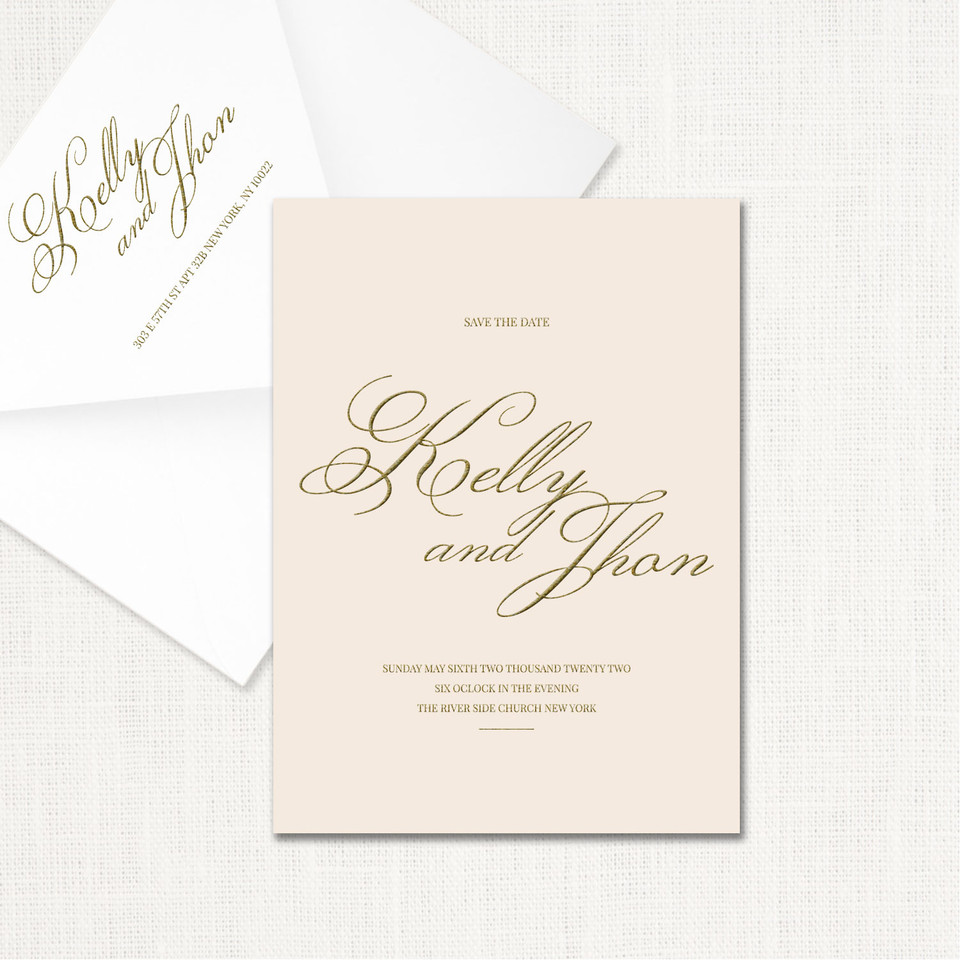 Kelly Save the Date Cards wholesale wedding planner affiliate program leslie store