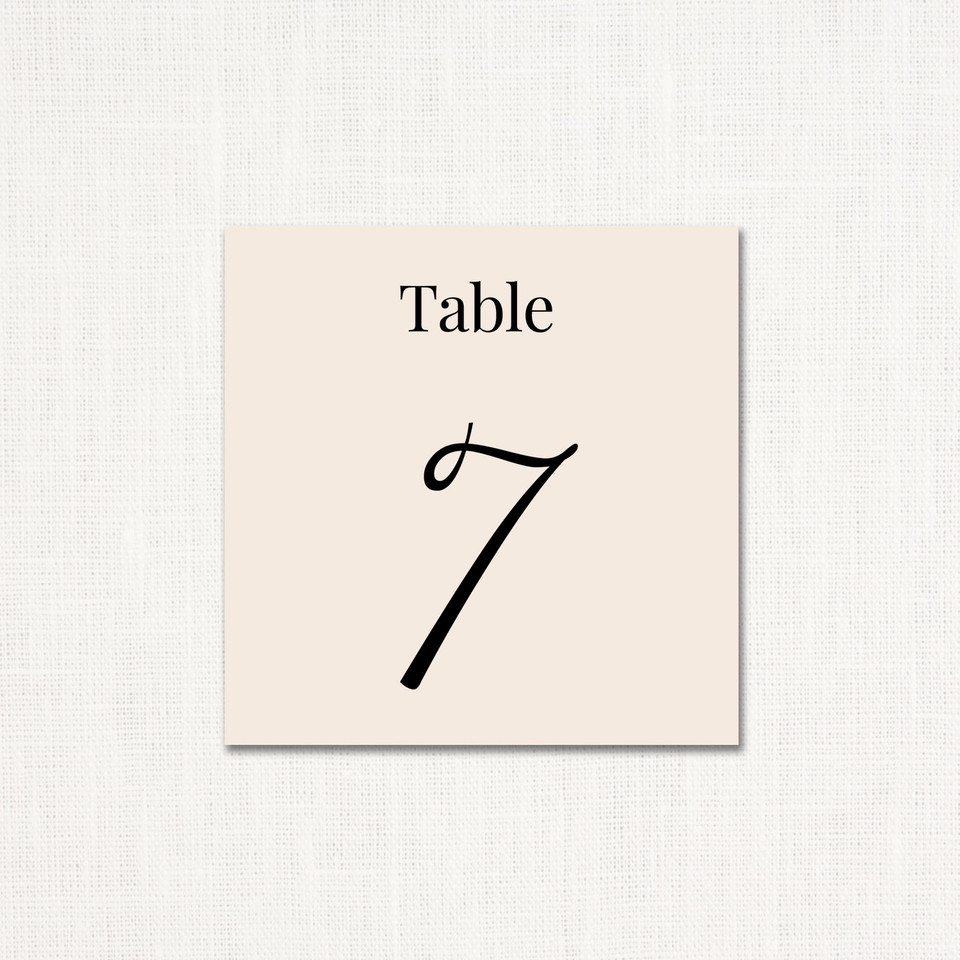 Kelly Table Numbers wholesale wedding planner affiliate program leslie store