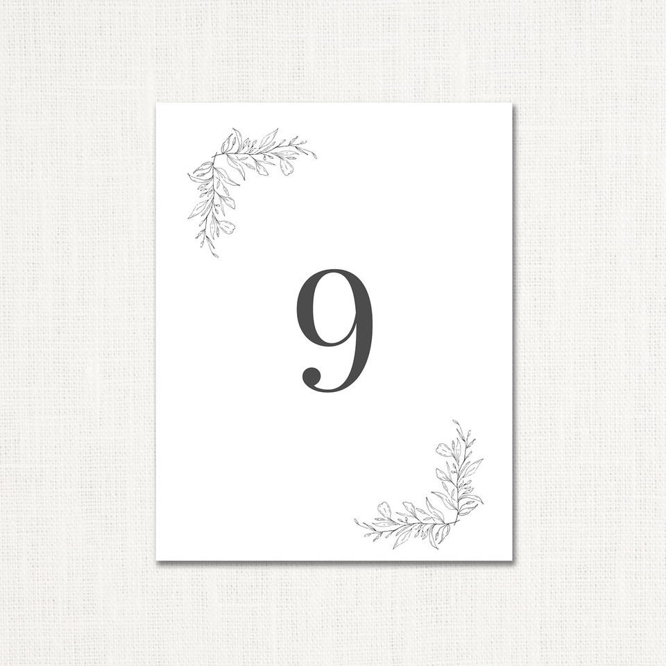 Ellie Table Numbers wholesale affiliate program wedding planner leslie store