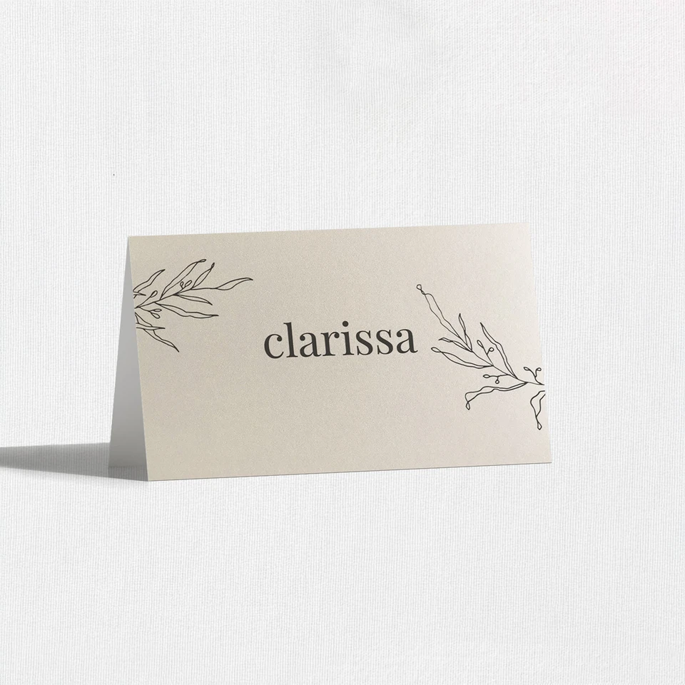 Keira Place Cards Place Cards Leslie Store