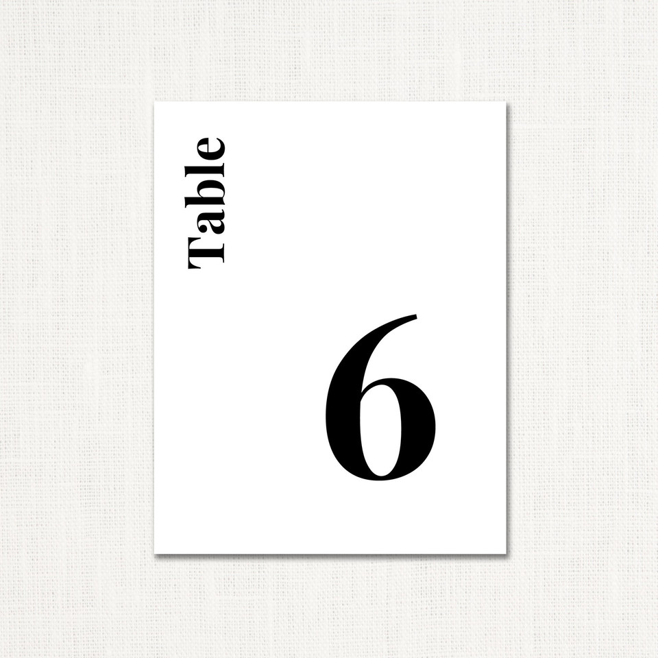 Eliyanah Table Numbers wholesale wedding planner affiliate program leslie store