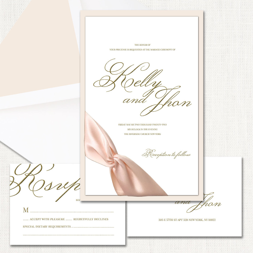 Kelly Ribbon Wedding Invitations wholesale wedding planner affiliate program leslie store