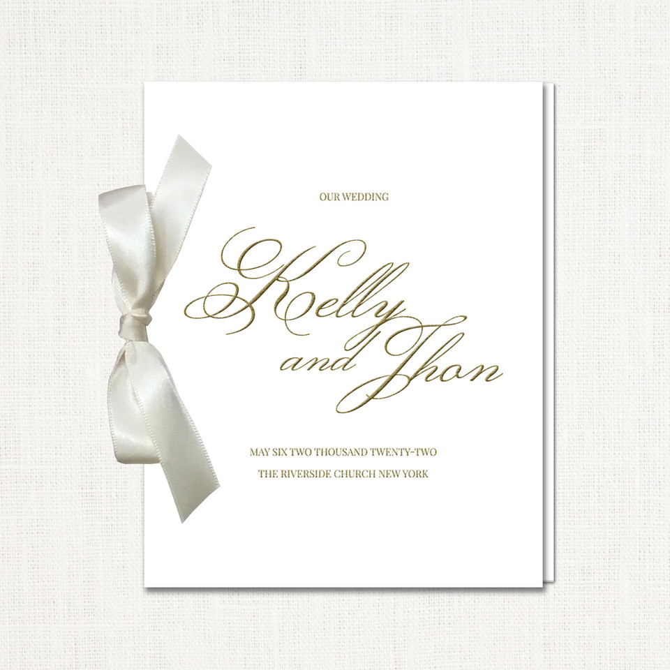 Kelly Ribbon Wedding Programs wholesale wedding planner affiliate program leslie store