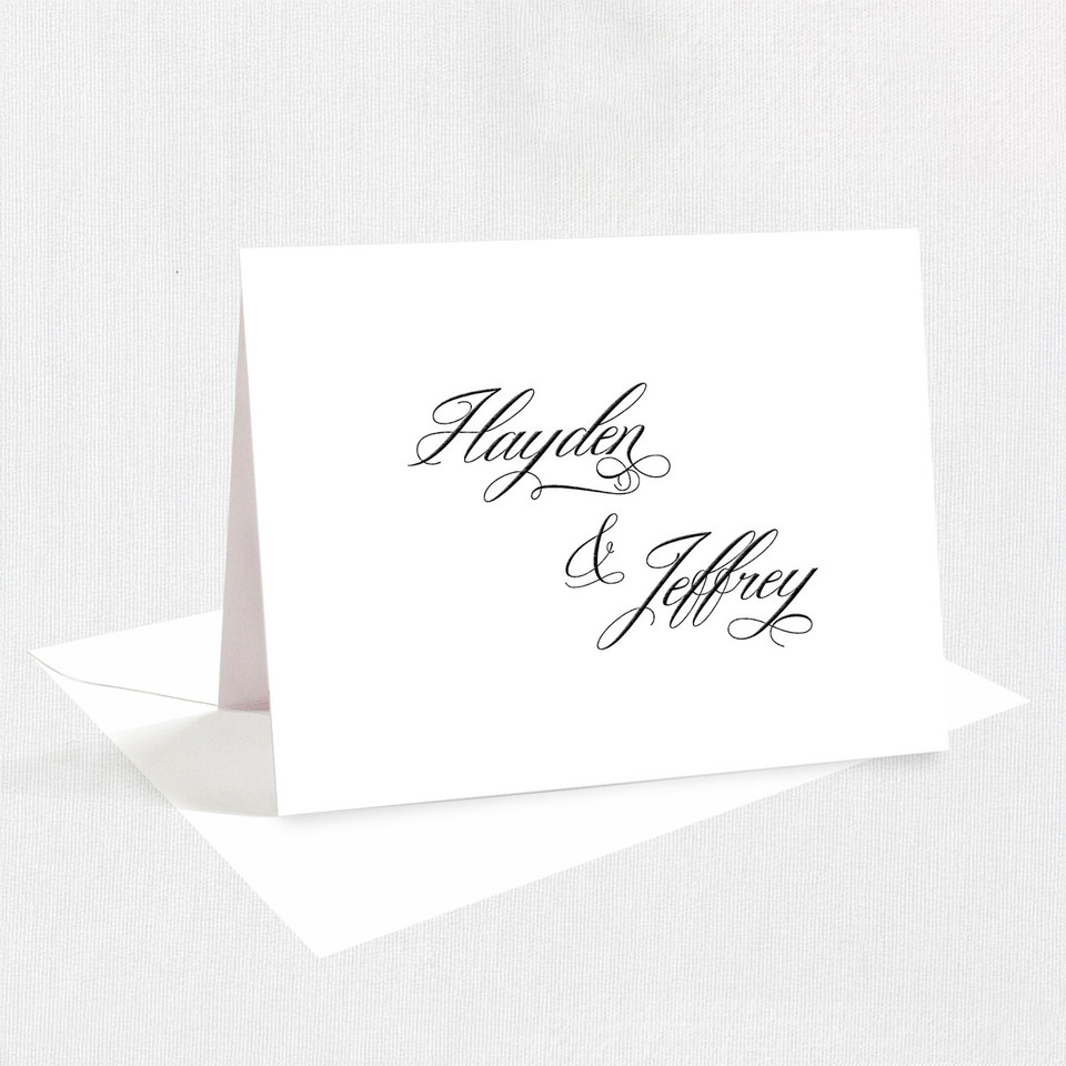 Hayden Thank You Cards