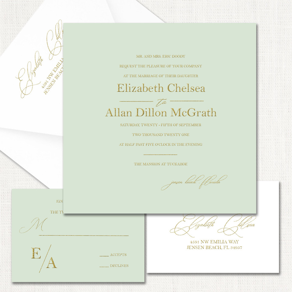 Chelsea Square Wedding Invitations elegant glitter thermography wedding planner Stationery Store & Wedding Invitations by Leslie Store wholesale