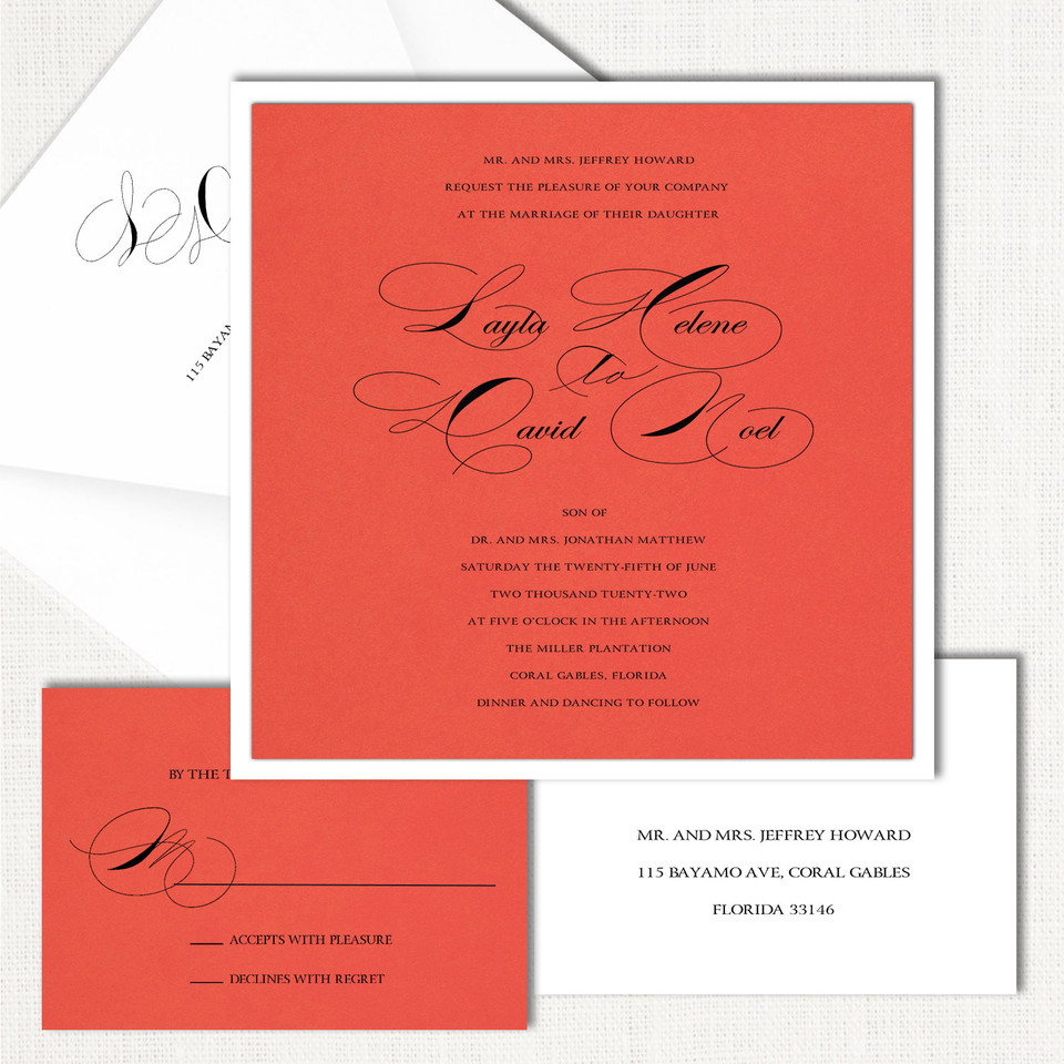 Layla Square Wedding Invitations elegant glitter thermography wedding planner Stationery Store & Wedding Invitations by Leslie Store wholesale