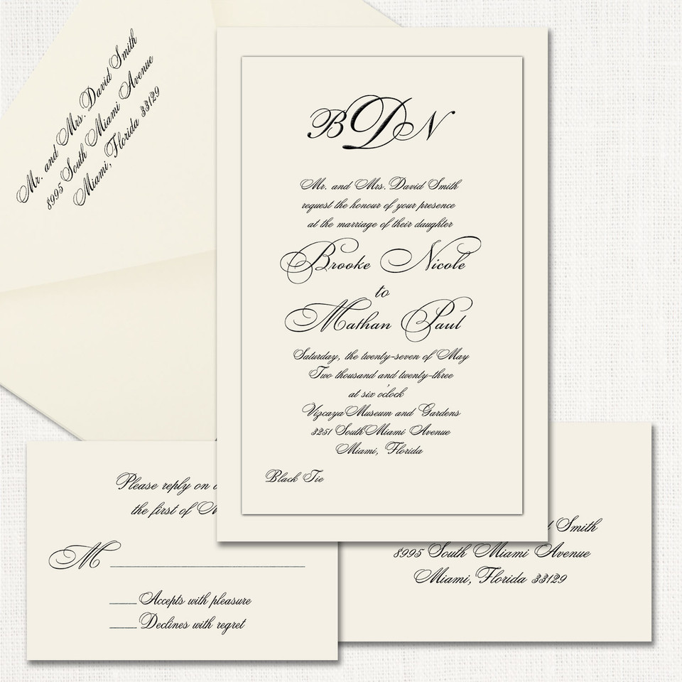 Brooke Ecru Wedding Invitations elegant glitter thermography wedding planner Stationery Store & Wedding Invitations by Leslie Store wholesale