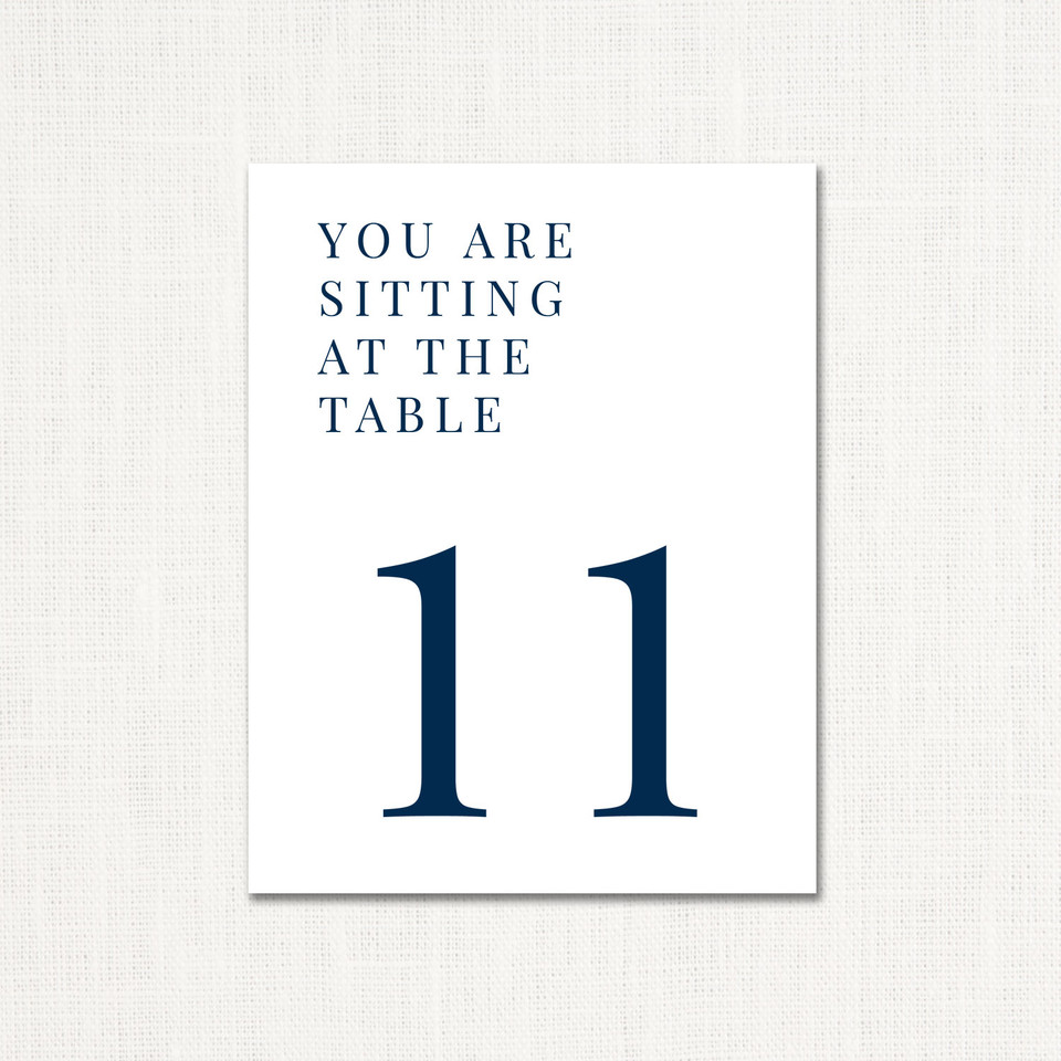 Evelyn Table Numbers Table Number Leslie Store