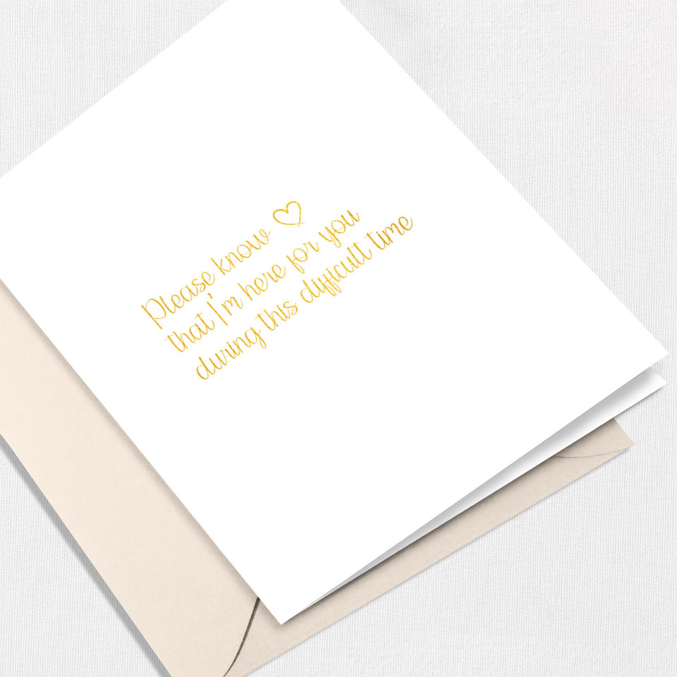I'm Here for You Greeting Card All Cards Leslie Store