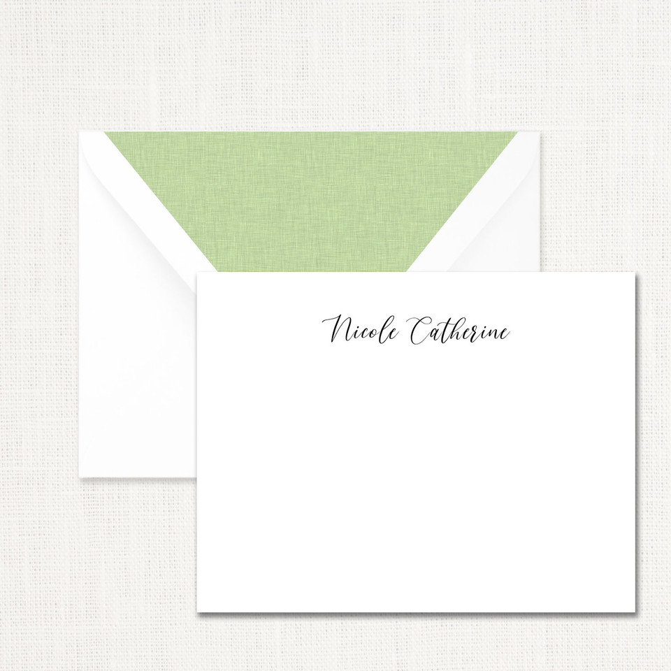 Nicole Personalized Stationery Personalized Stationery Sets Stationery Store & Wedding Invitations by Leslie Store